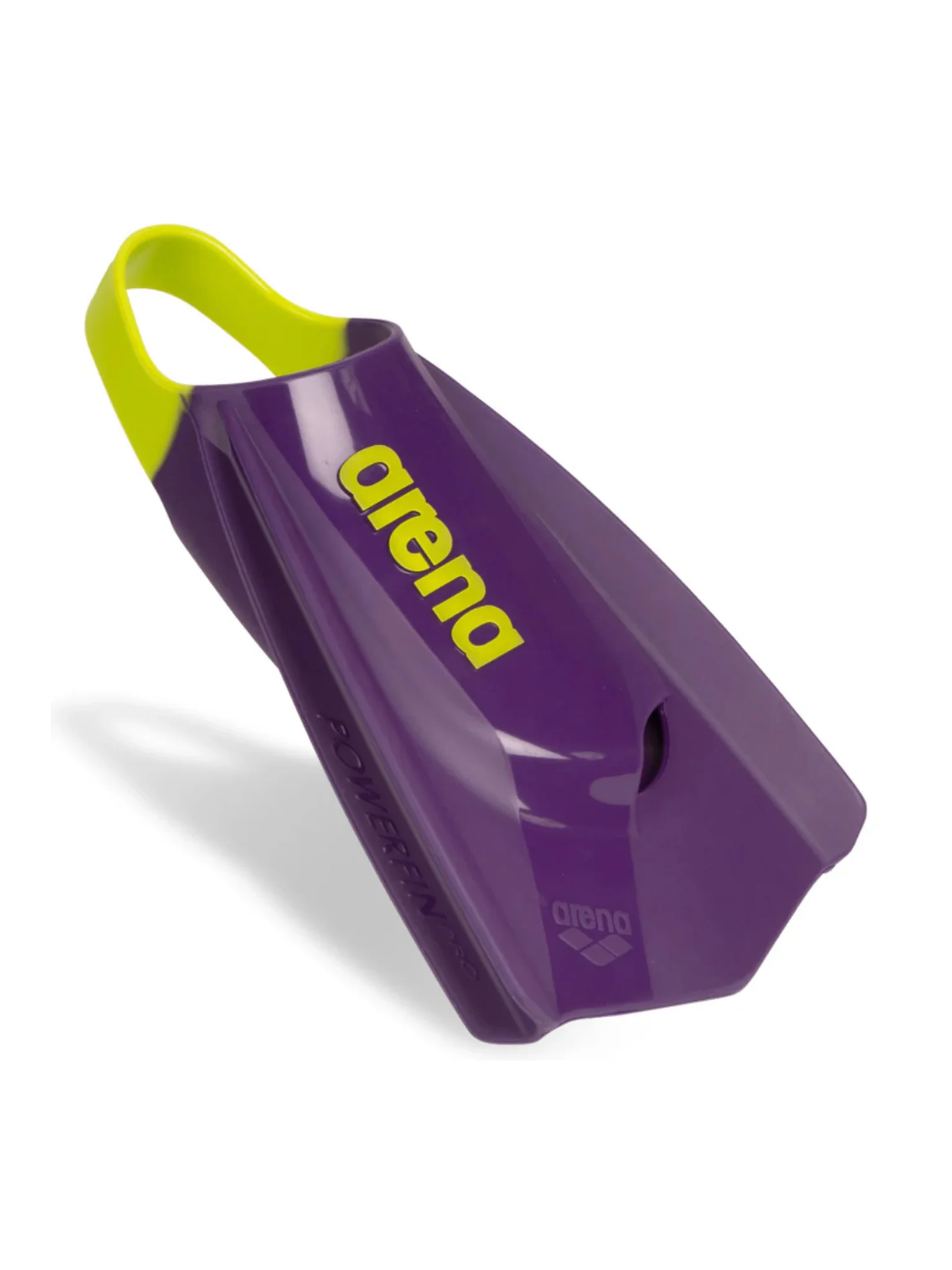 Palmes de natation Powerfin Pro 2 - Prune/Artic Lime