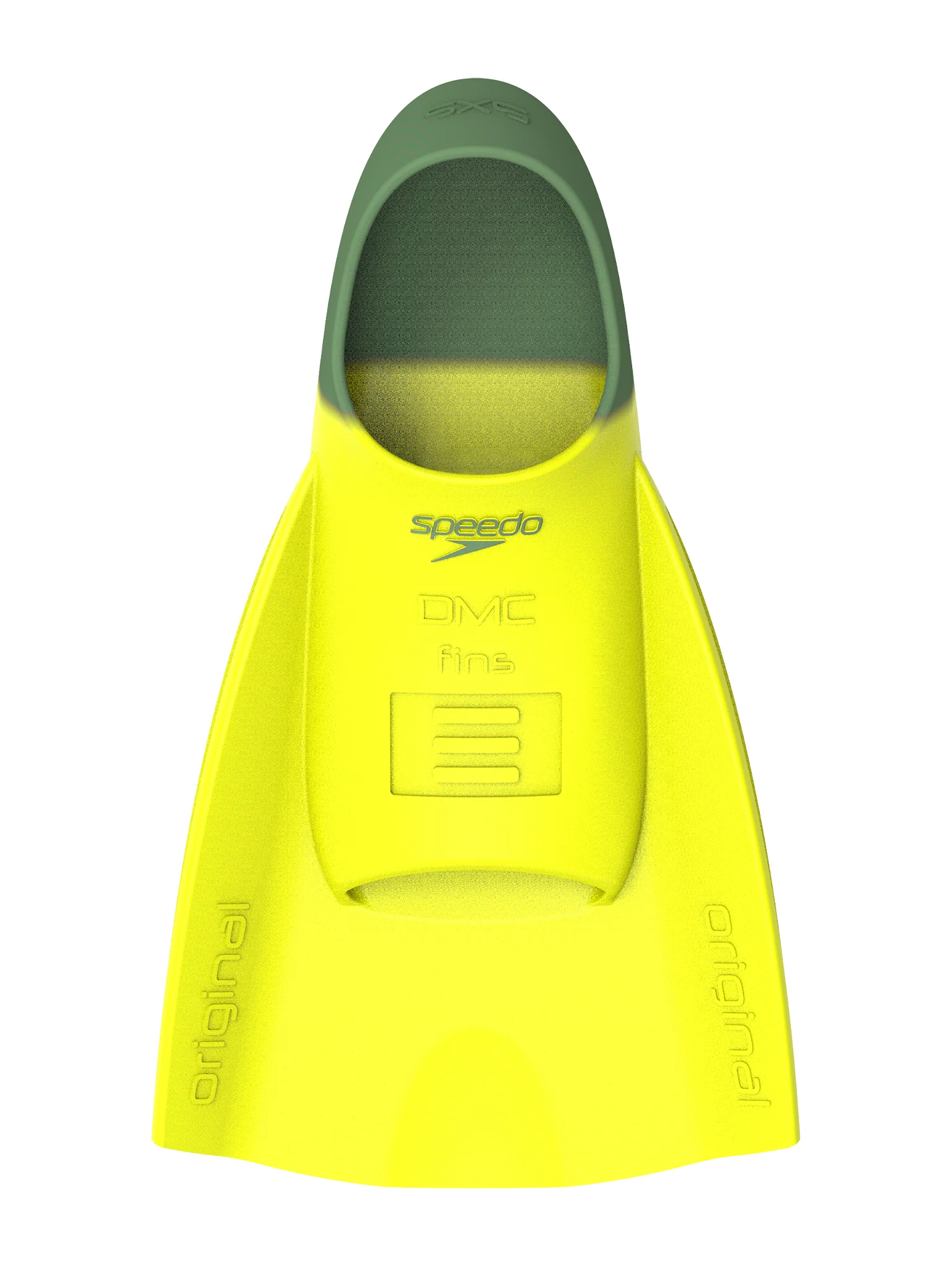 Palmes de natation DMC Original - Jaune – Image 2