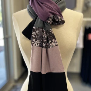 Foulard Atelier - Série Violet