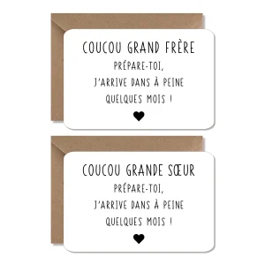 Annonce carte soeur/frère