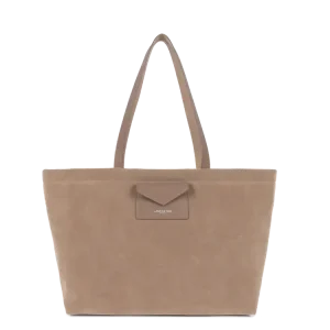 Grand sac cabas épaule Lancaster "Suédine KBA" 518-063