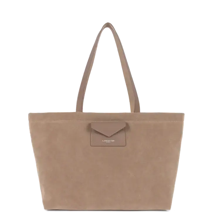 Grand sac cabas épaule Lancaster "Suédine KBA" 518-063 – Image 2