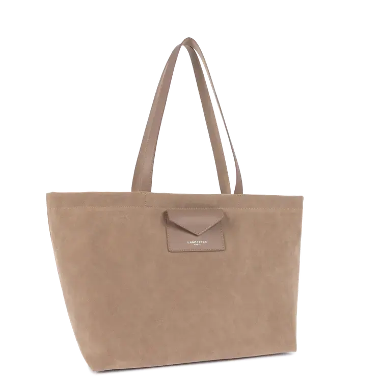 Grand sac cabas épaule Lancaster "Suédine KBA" 518-063 – Image 3