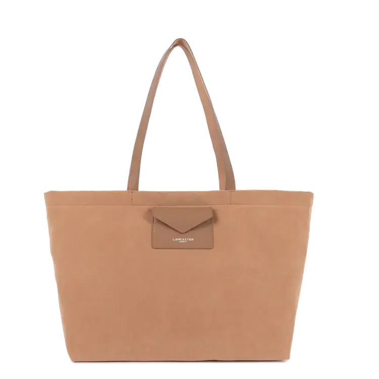 Grand sac cabas épaule Lancaster "Suédine KBA" 518-063 – Image 6