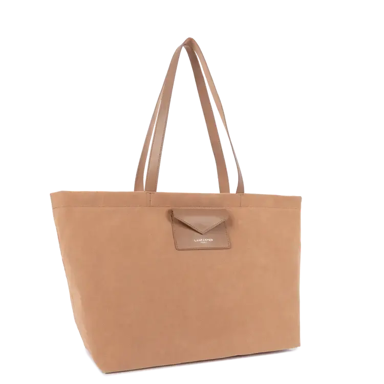 Grand sac cabas épaule Lancaster "Suédine KBA" 518-063 – Image 7