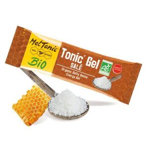 MELTONIC Gel énergétique Bio salé – Miel, Fleur de sel & Gelée royale