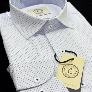 Chemise Eluno Pointillée – Élégance et style intemporel