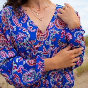 TOSCANE bleu cachemire