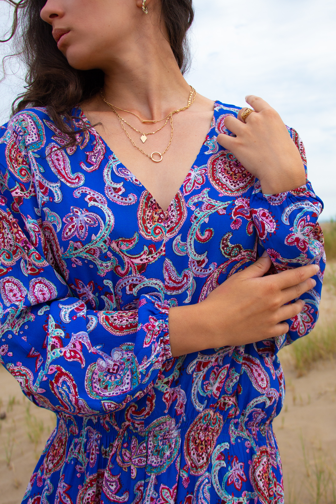 TOSCANE bleu cachemire