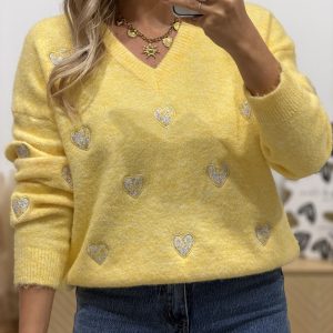 Pull MIKE – Jaune