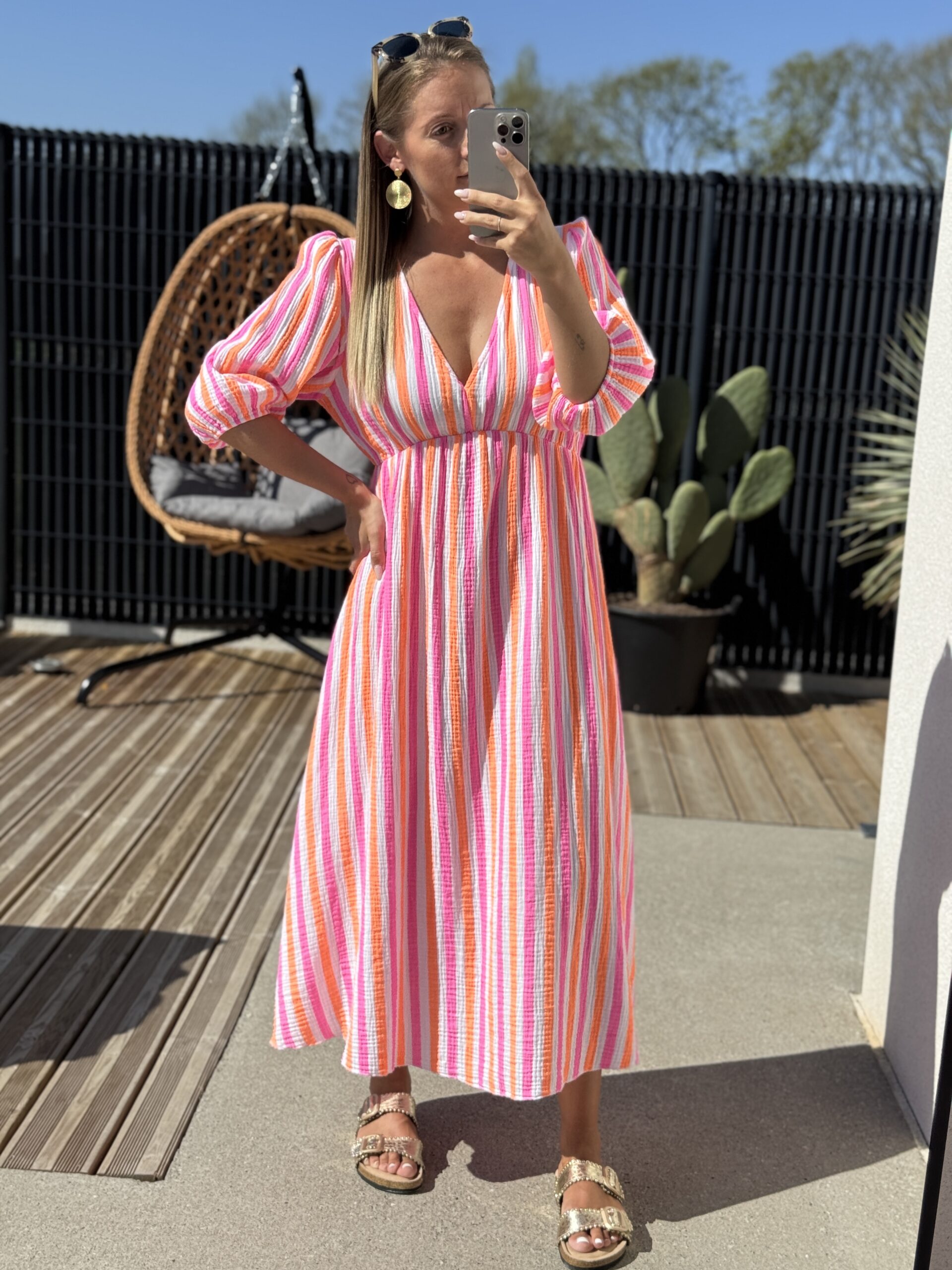 PRÉ-COMMANDE EXPEDITION VERS LE 04.02 Robe FLORA – Made in Italie – Image 4