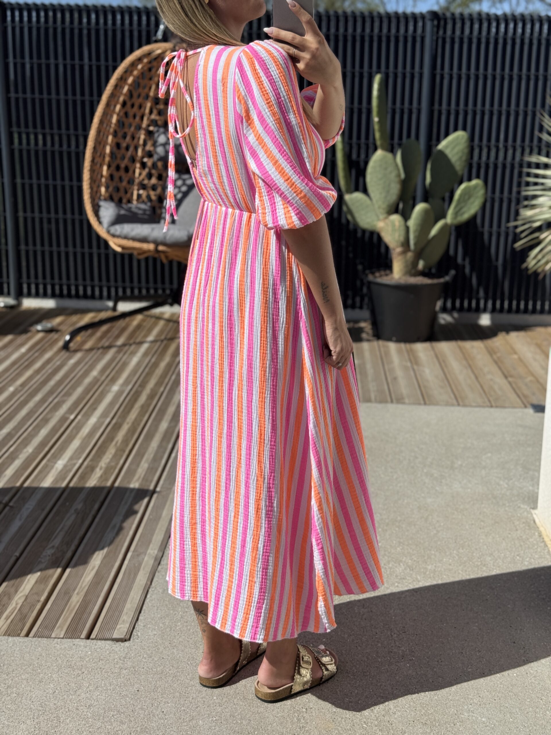 PRÉ-COMMANDE EXPEDITION VERS LE 04.02 Robe FLORA – Made in Italie – Image 5