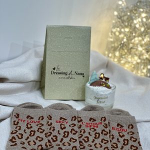 Chaussettes paillettes – LÉOPARD