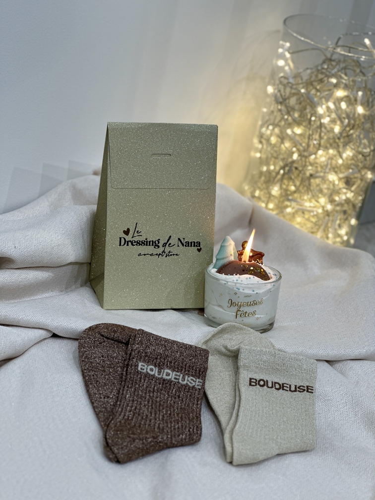 Chaussettes paillettes – BOUDEUSE – Image 3
