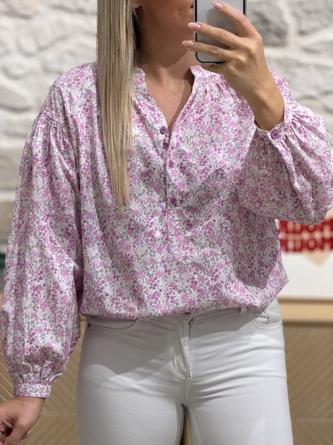 Blouse FLOWERS – LILAS