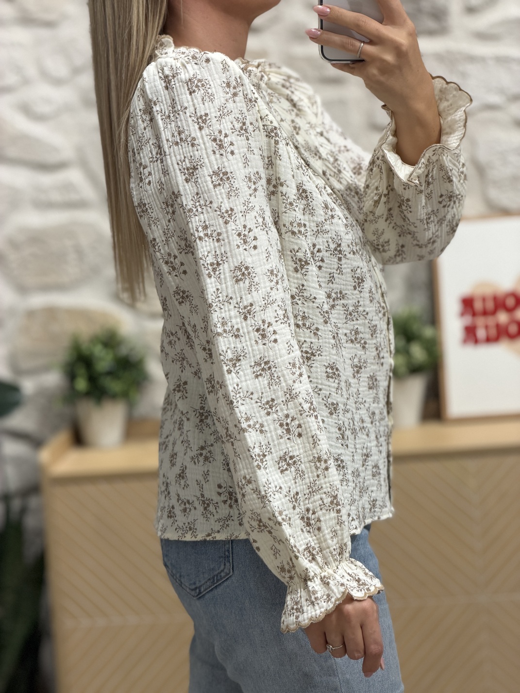 PRÉ-COMMANDE EXPÉDITION VERS LE 31.01 Blouse TAUPY – Image 4