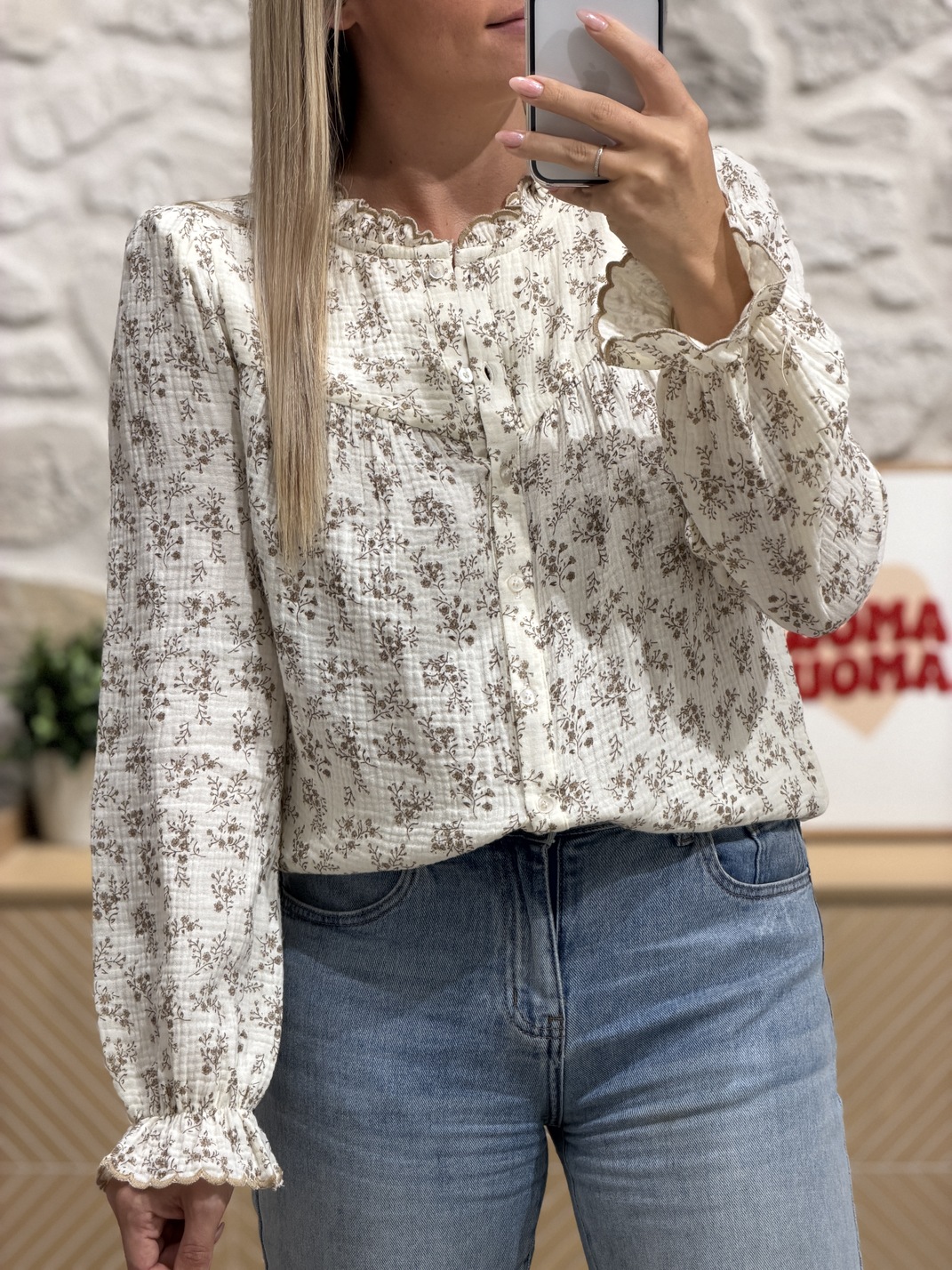 PRÉ-COMMANDE EXPÉDITION VERS LE 31.01 Blouse TAUPY – Image 3