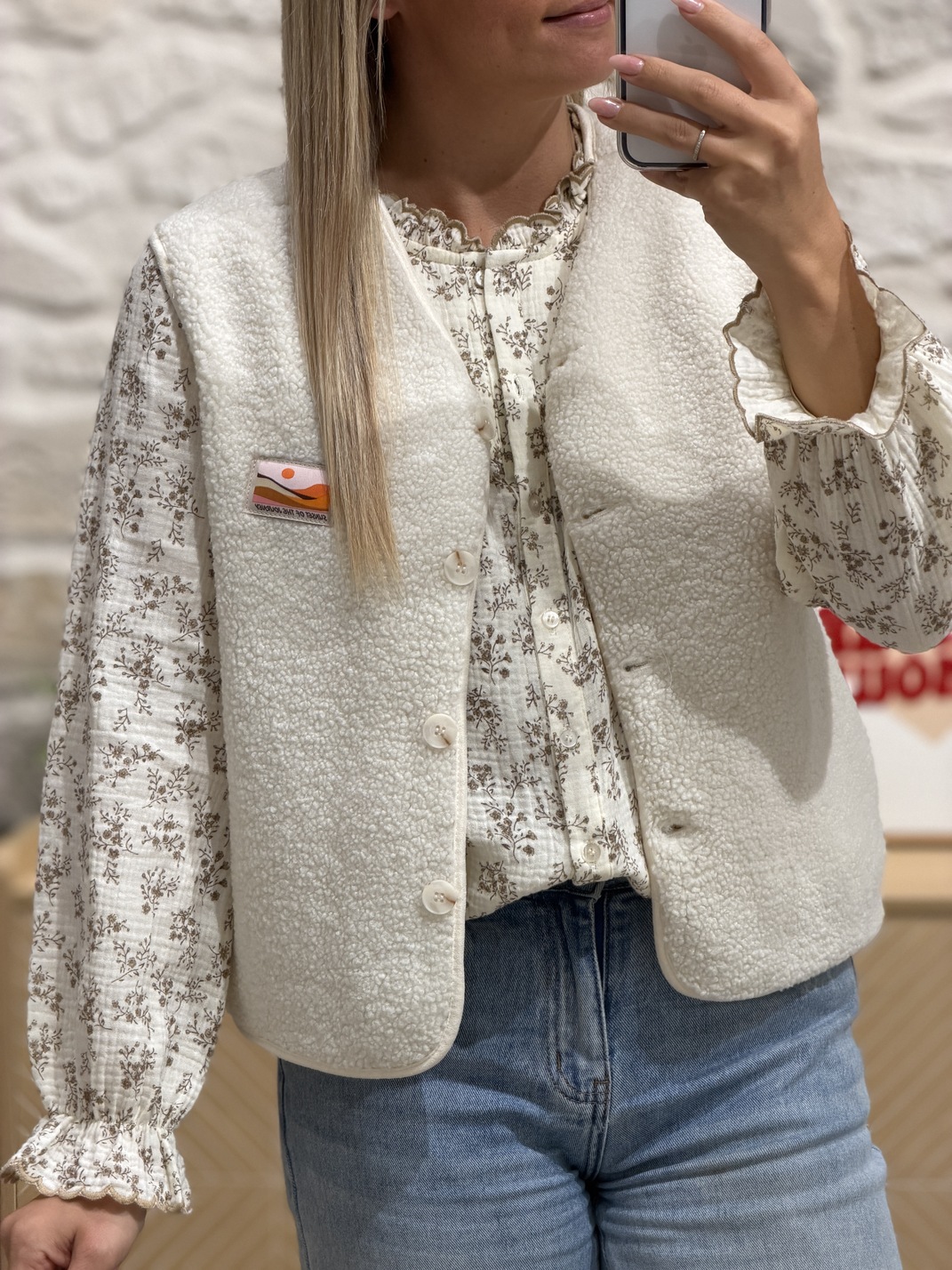 PRÉ-COMMANDE EXPÉDITION VERS LE 31.01 Blouse TAUPY – Image 7