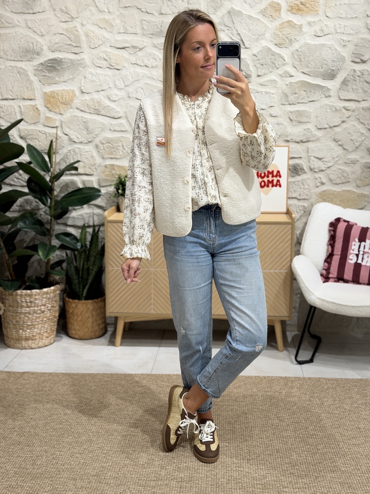 PRÉ-COMMANDE EXPÉDITION VERS LE 31.01 Blouse TAUPY – Image 8