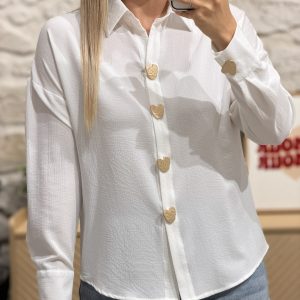 Chemise NOLAN – BLANCHE – CURVY