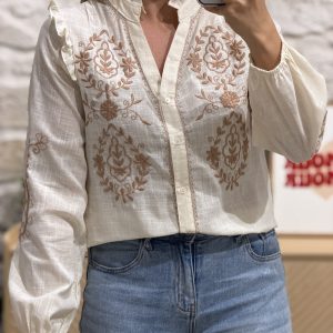 Blouse THOMAS – Écrue