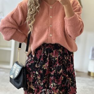 Gilet ALMA Vieux Rose