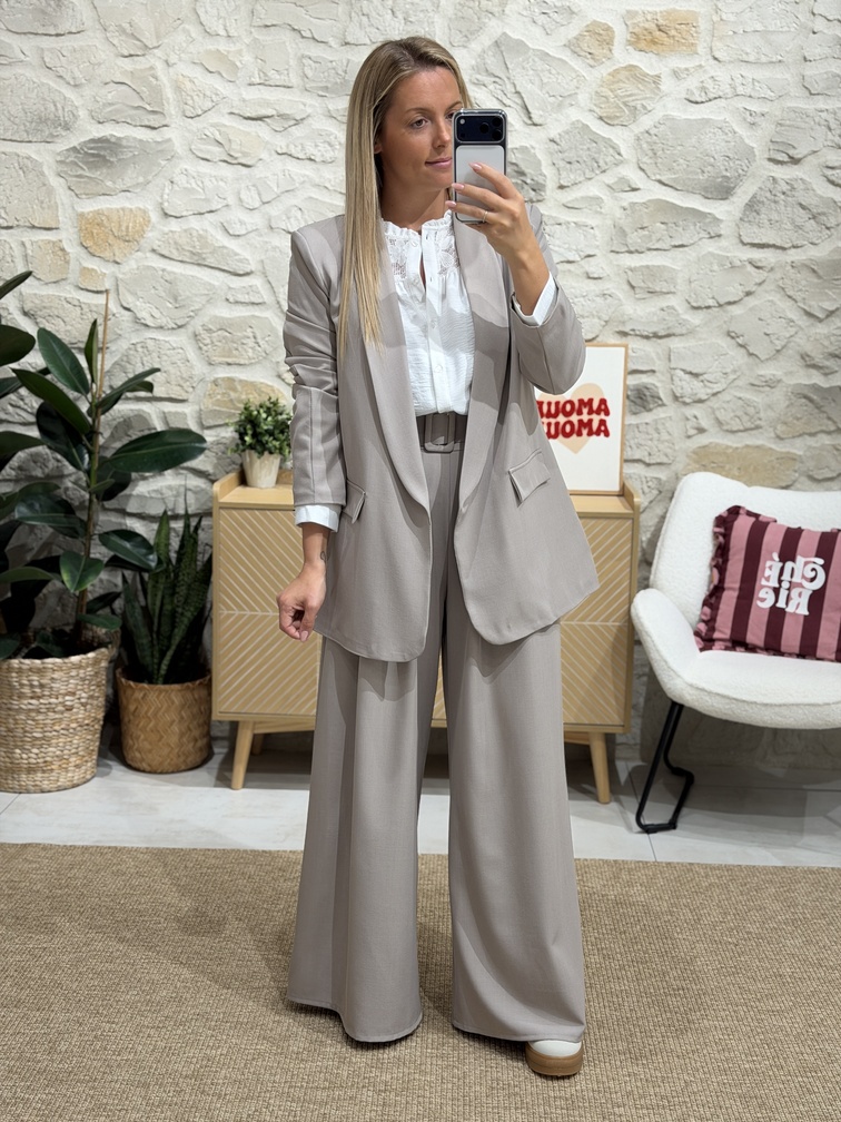 Blazer ISIS – TAUPE (Made in Italie) – Image 4