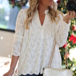 Blouse PAPILLON – Blanche