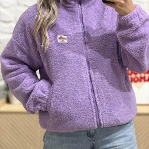 Veste moumoute SOLANGE – LILAS