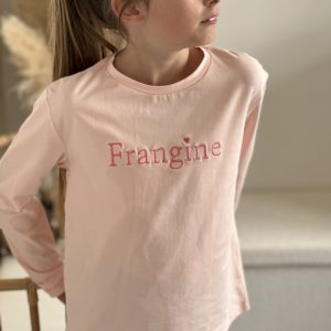 Tshirt à manches longues FRANGINE Rose