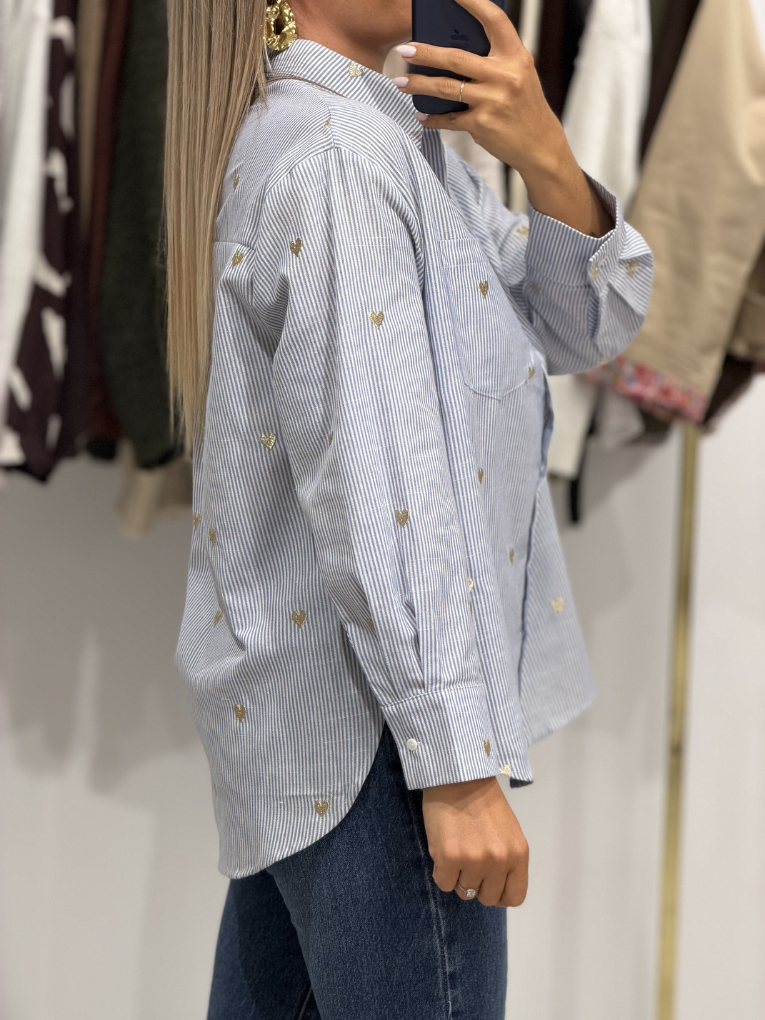 Chemise DORA – Or – Image 4