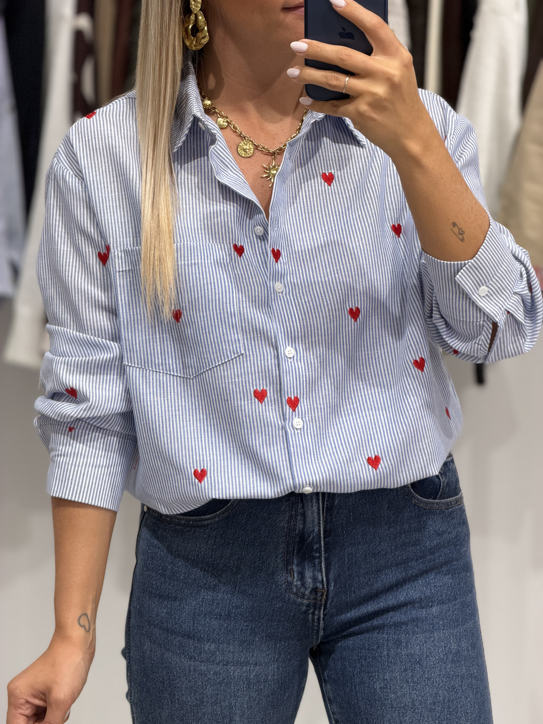 Chemise DORA – Rouge