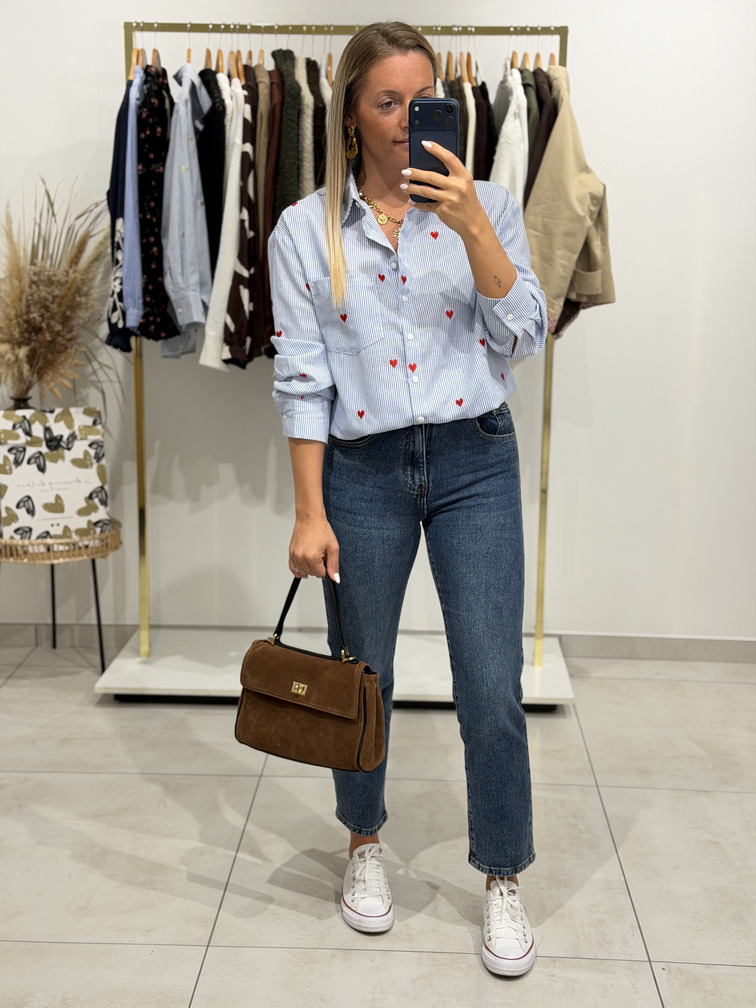 Chemise DORA – Rouge – Image 6