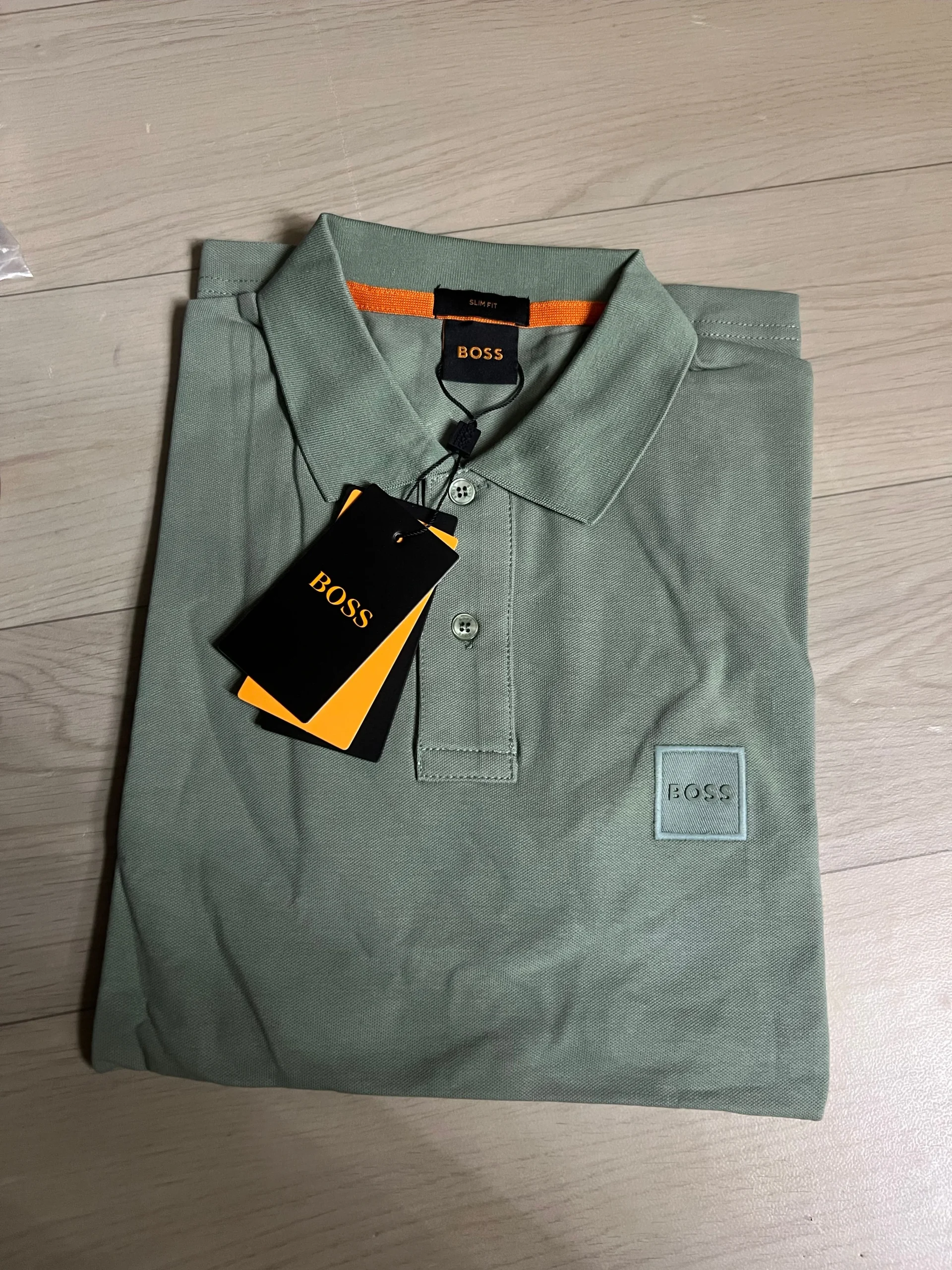 Polo Boss vert d’eau pour homme – fraîcheur et élégance moderne – Image 2