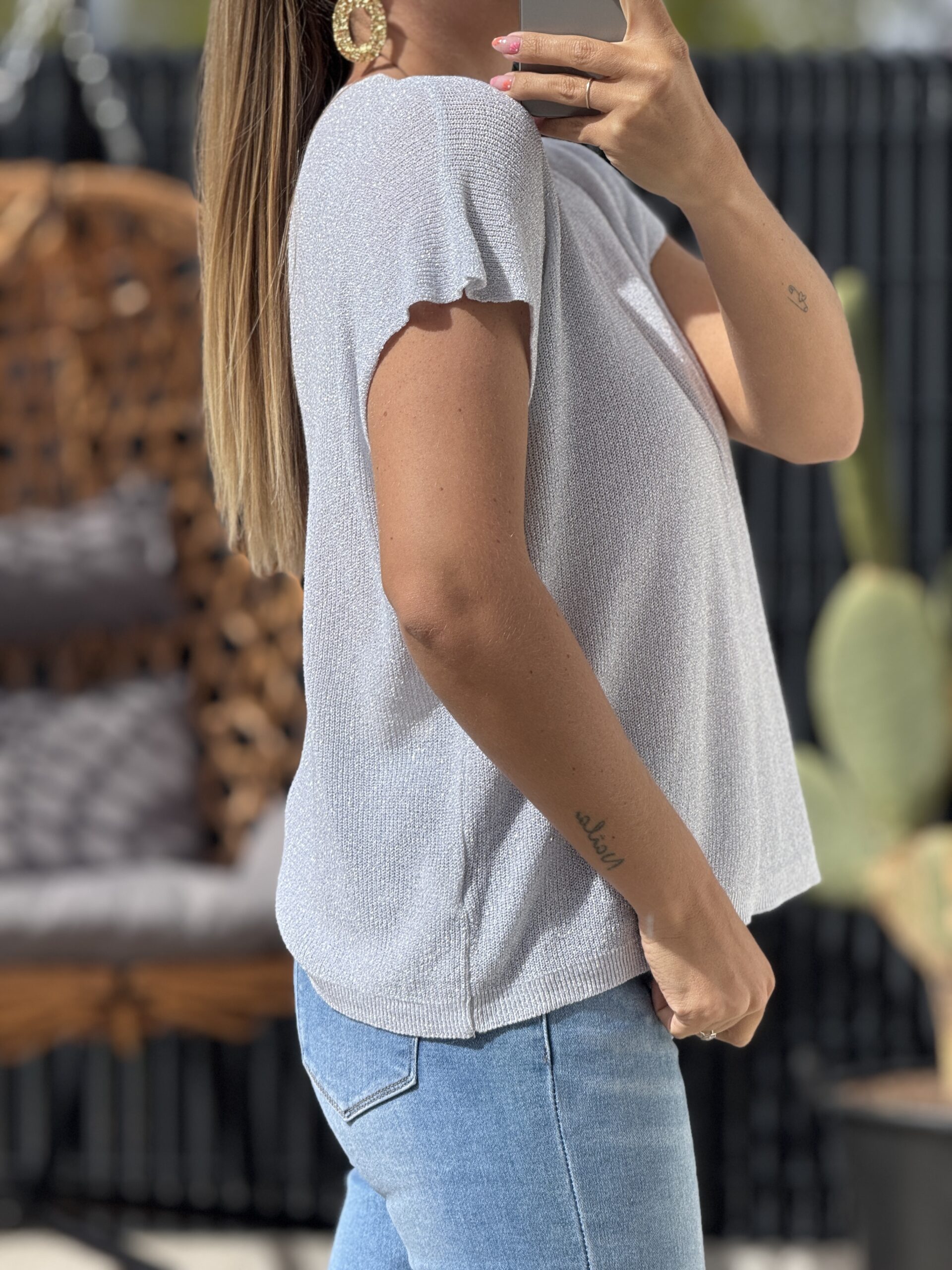 Top IVY – Argent (Made in Italie) – Image 5