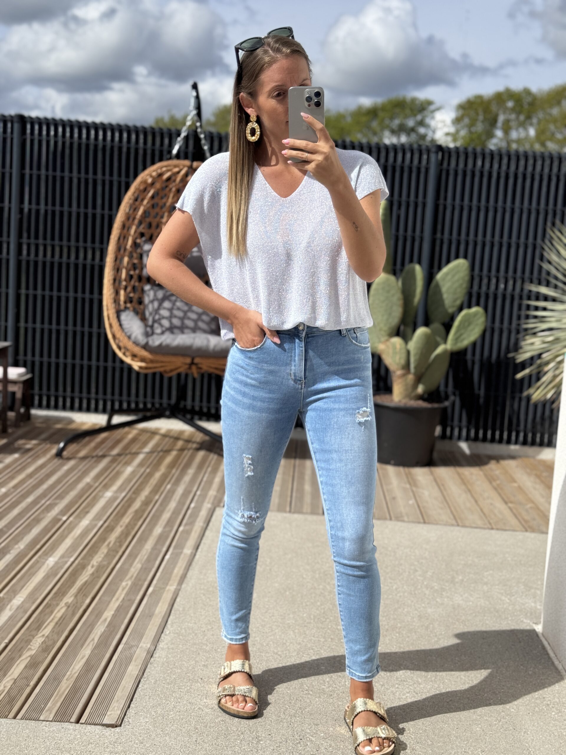 Top IVY – Argent (Made in Italie) – Image 4