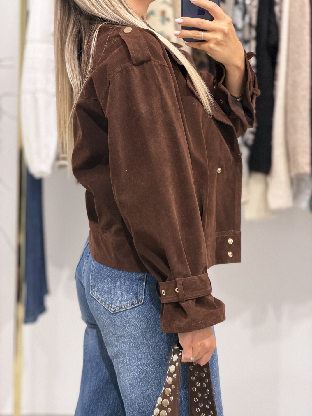 Veste URANUS Chocolat – Image 4