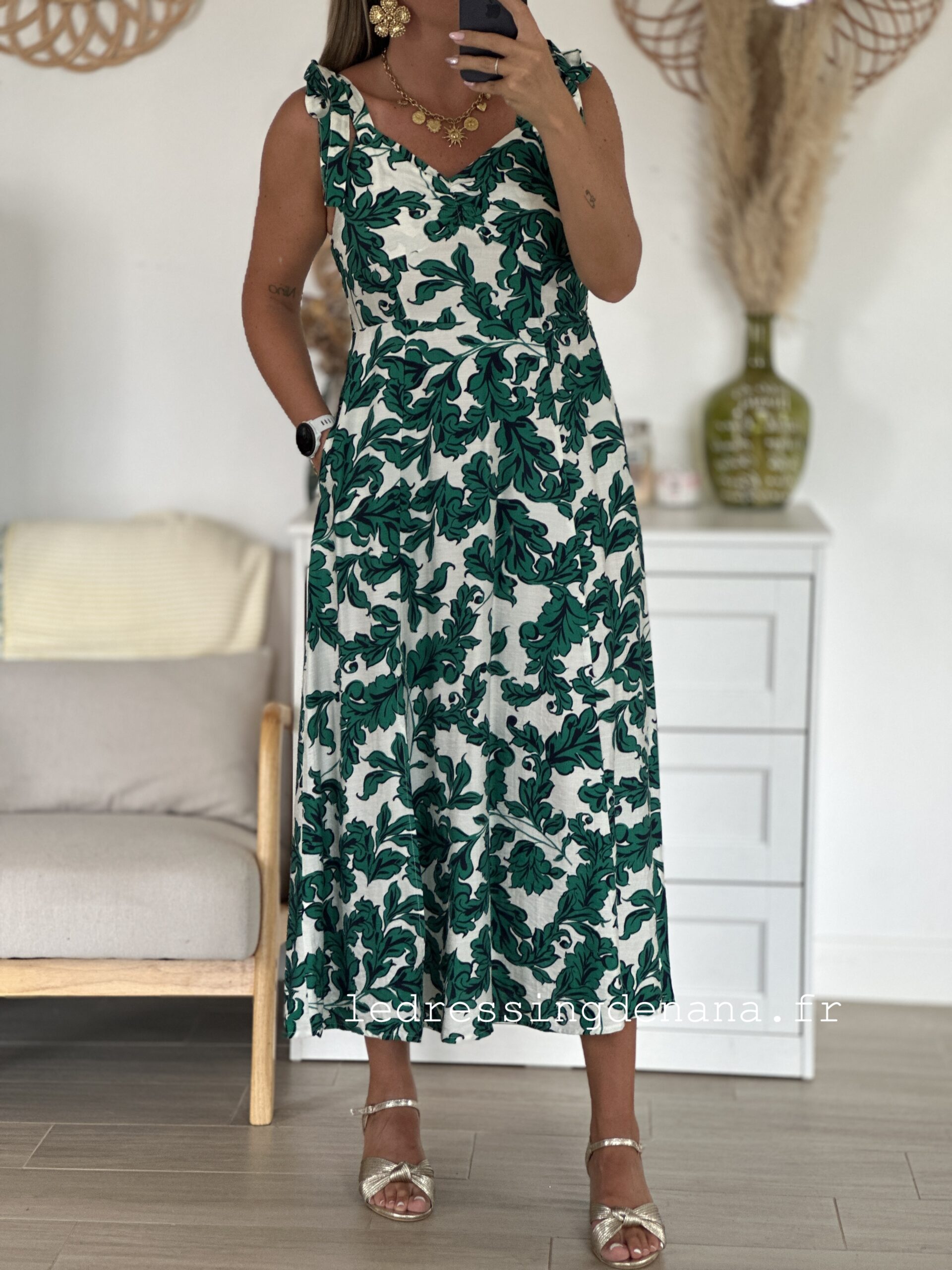 Robe SAONA Verte – Image 2