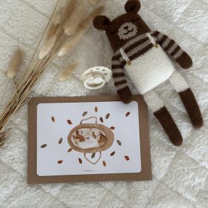 Carte “Berceau en automne”