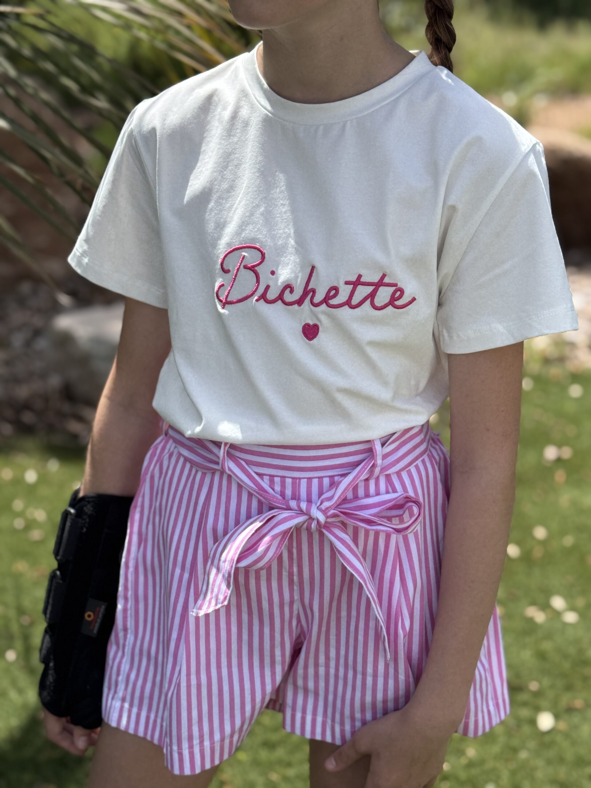 Short MAXOU Rose – Kids – Image 3