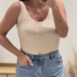 Top KACIE Beige