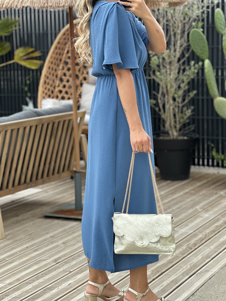 Robe LADY – Bleue jean’s (Made in France) – Image 5