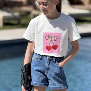 Short KLOÉ Jean&rsquo;s foncé – Kids