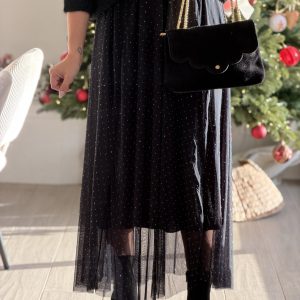 Jupe CHANDELLE (Made in Italie)