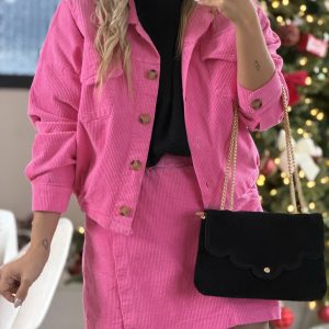 Veste NARRA – Rose (Made in Italie)