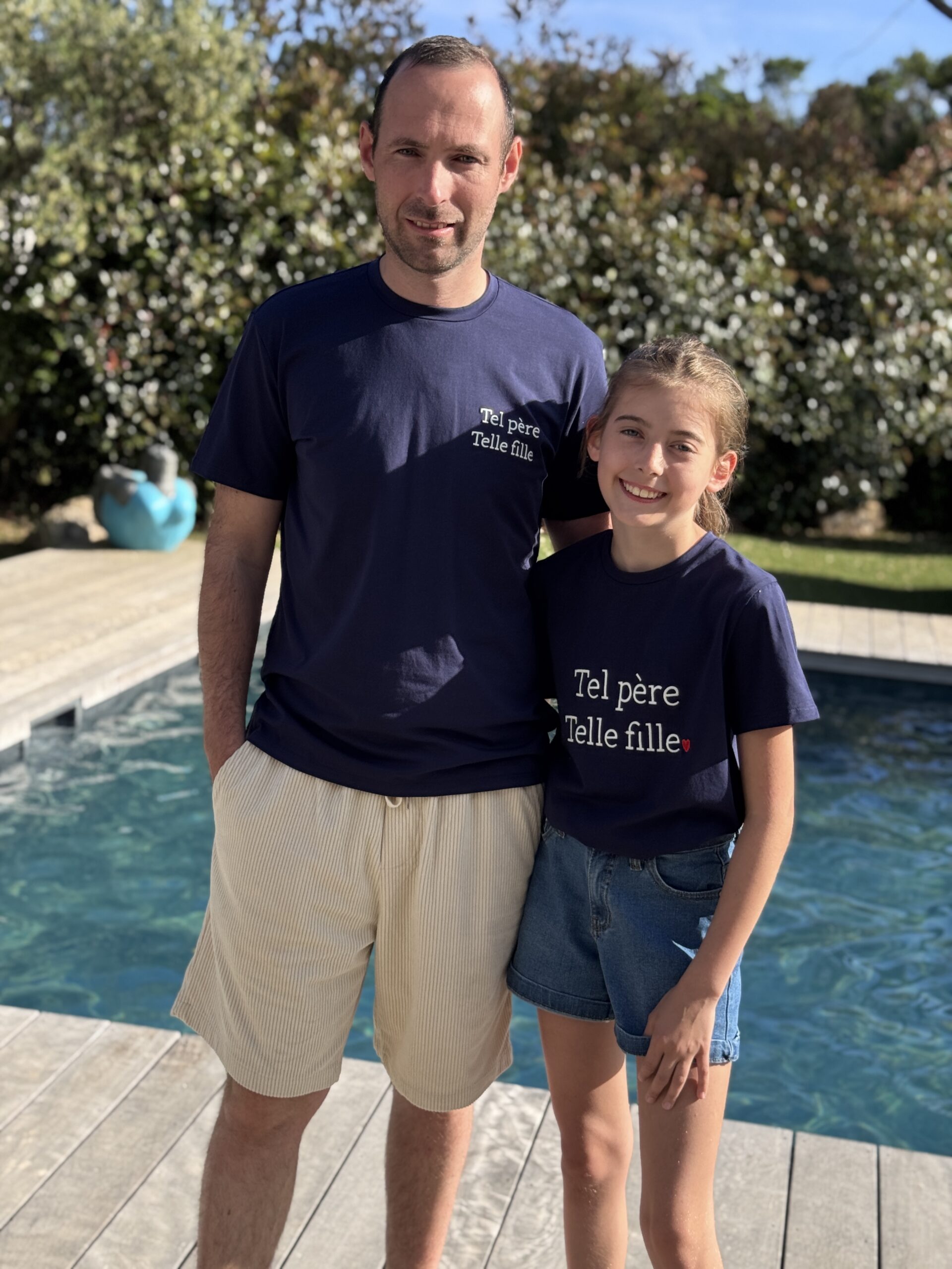 T-shirt Tel père, telle fille Marine KIDS – Image 3