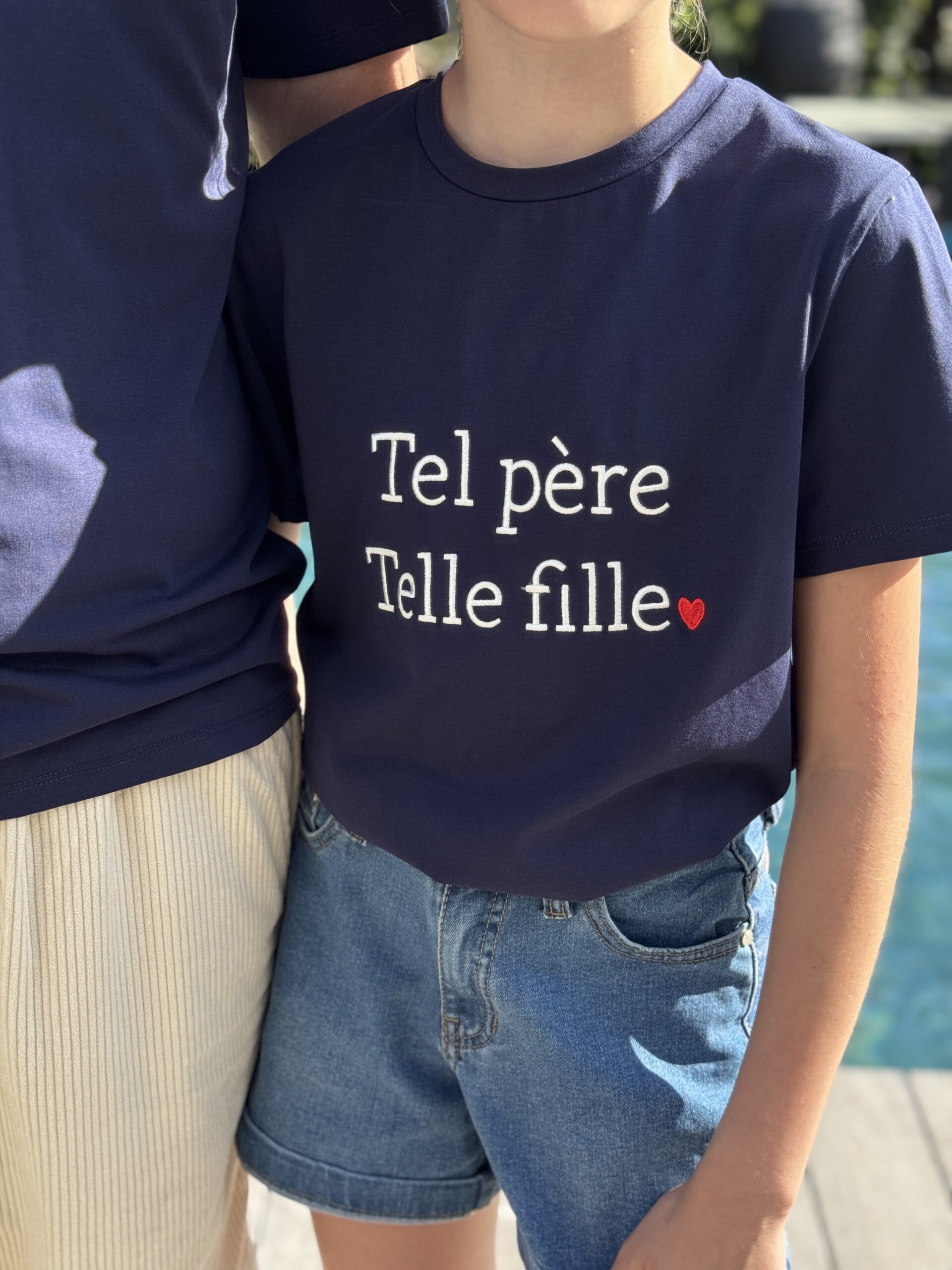 T-shirt Tel père, telle fille Marine KIDS – Image 2