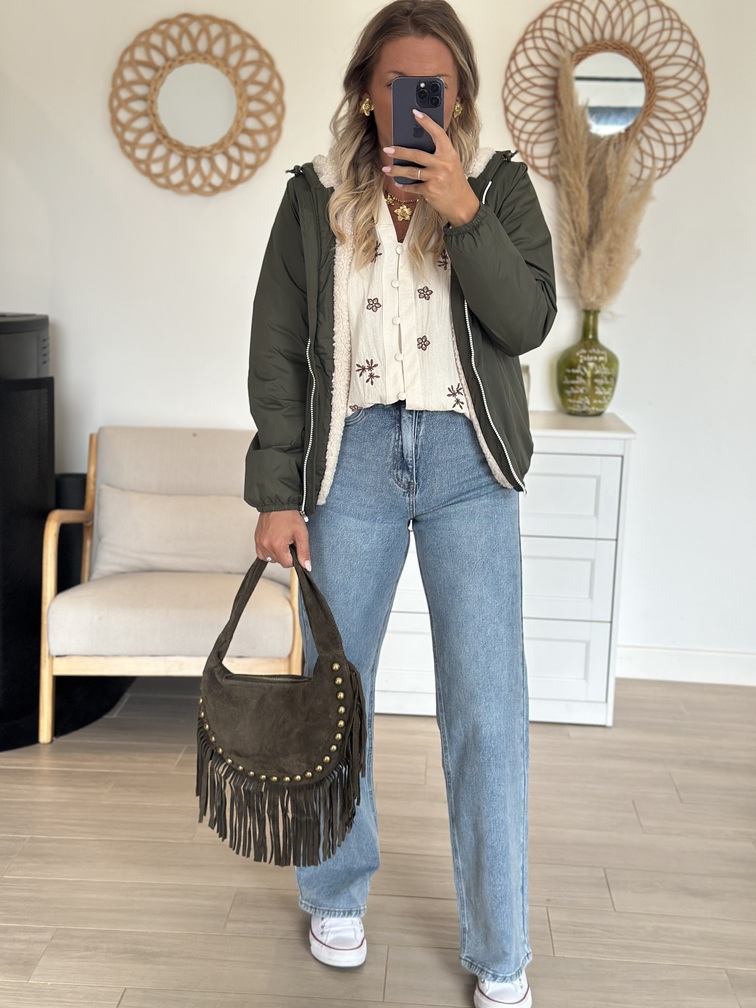 Parka ILONA – Kaki – Image 6