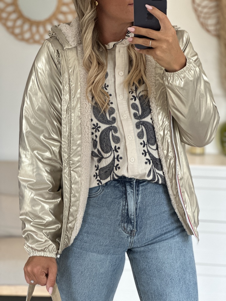 Parka ILONA – Gold – Image 2