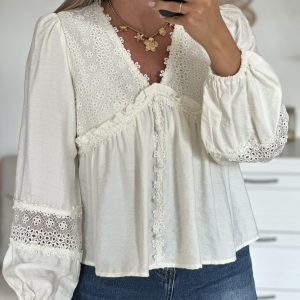 Blouse DALILA – Écrue